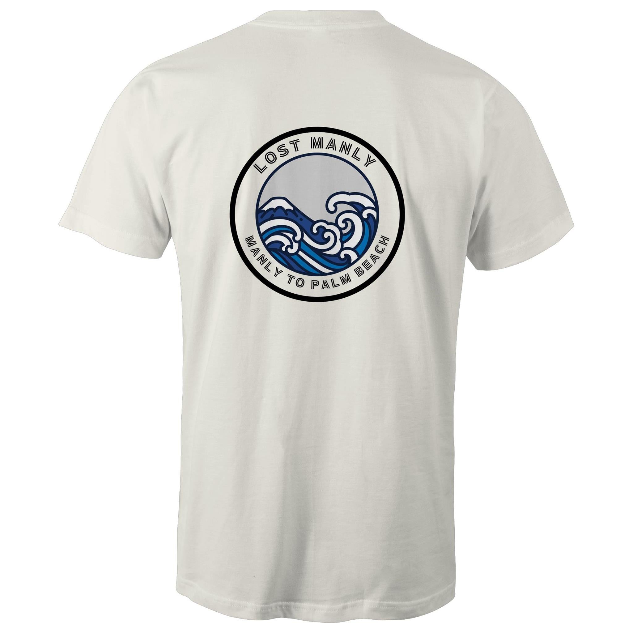 Lost Manly Northern Beaches Sydney Australia Printed Logo T-Shirt Ogo Merch