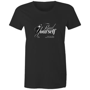Women's Maple Tee Find Yourself 