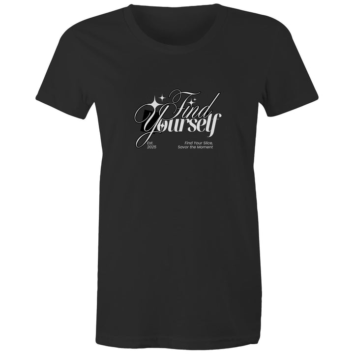 Women's Maple Tee Find Yourself 