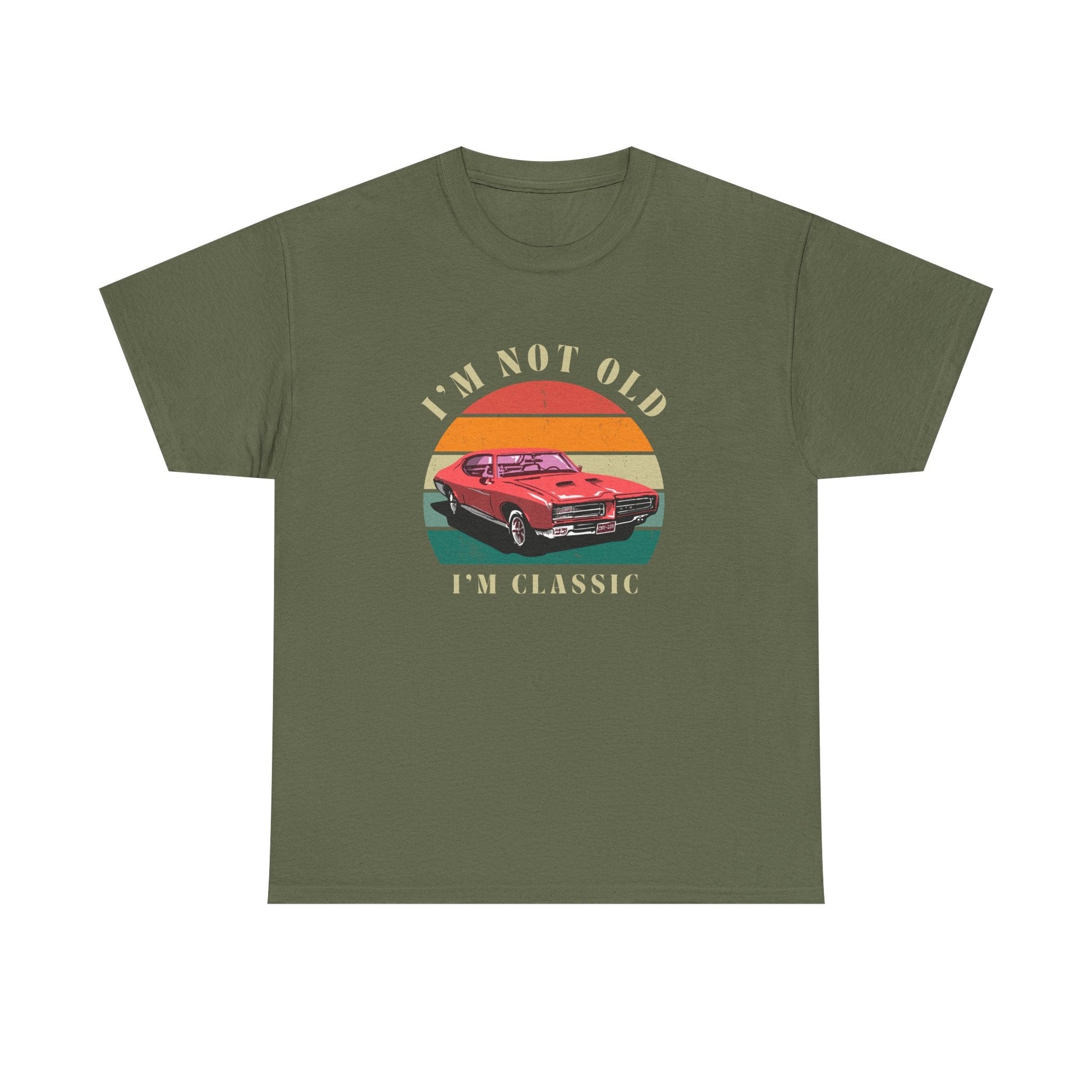 Vintage Car Lover Tee - I'm Not Old I'm Classic T-Shirt 