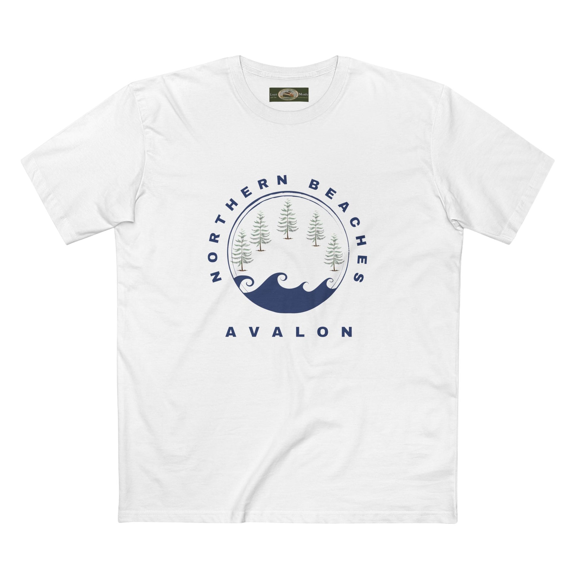 Lost Manly original Avalon Custom Logo edition T-Shirt - Lost Manly Shop