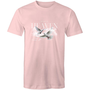Mens T-Shirt Heaven custom logo 