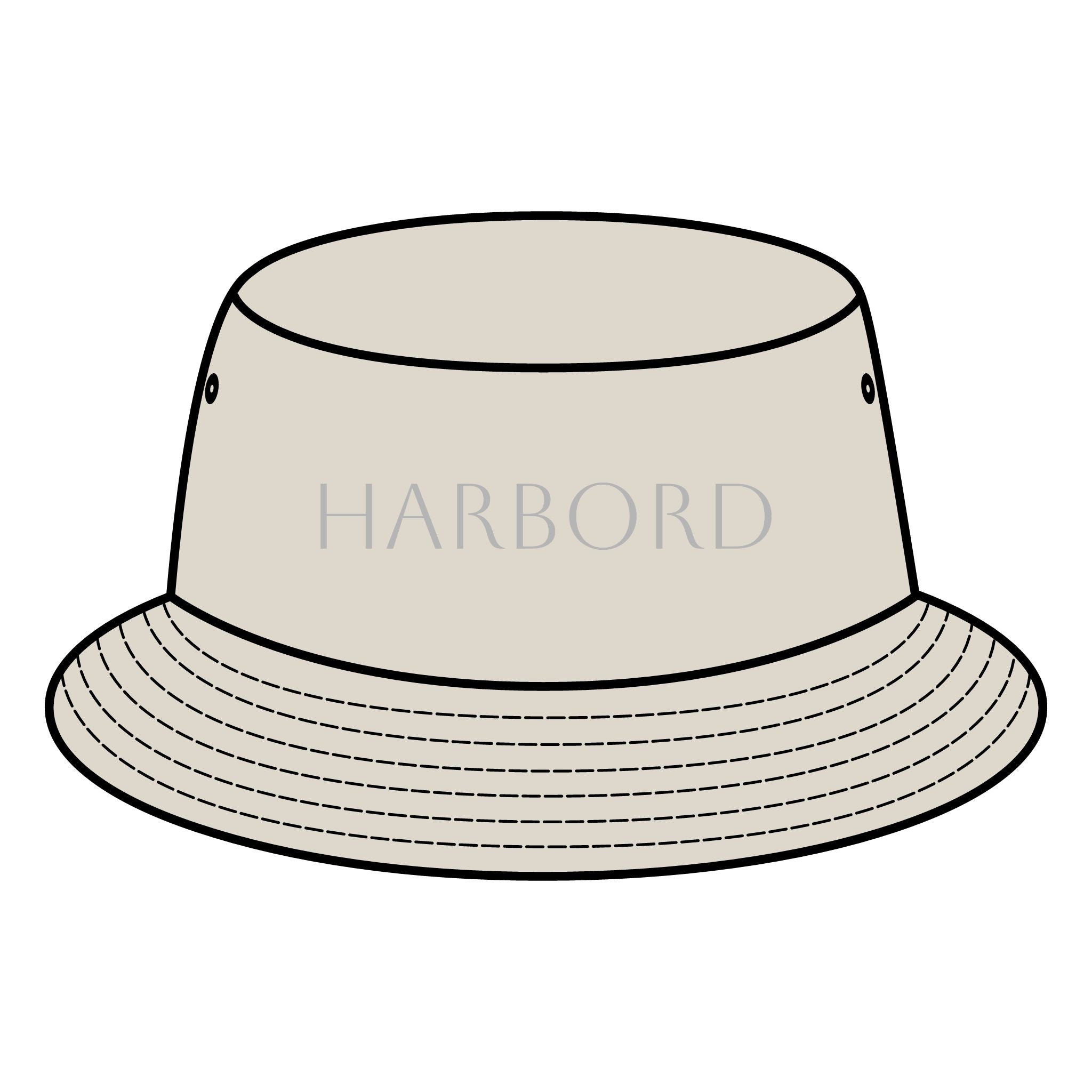 HARBORD Bucket Hat - Trendy Summer Accessory for Outdoor Adventures Printify