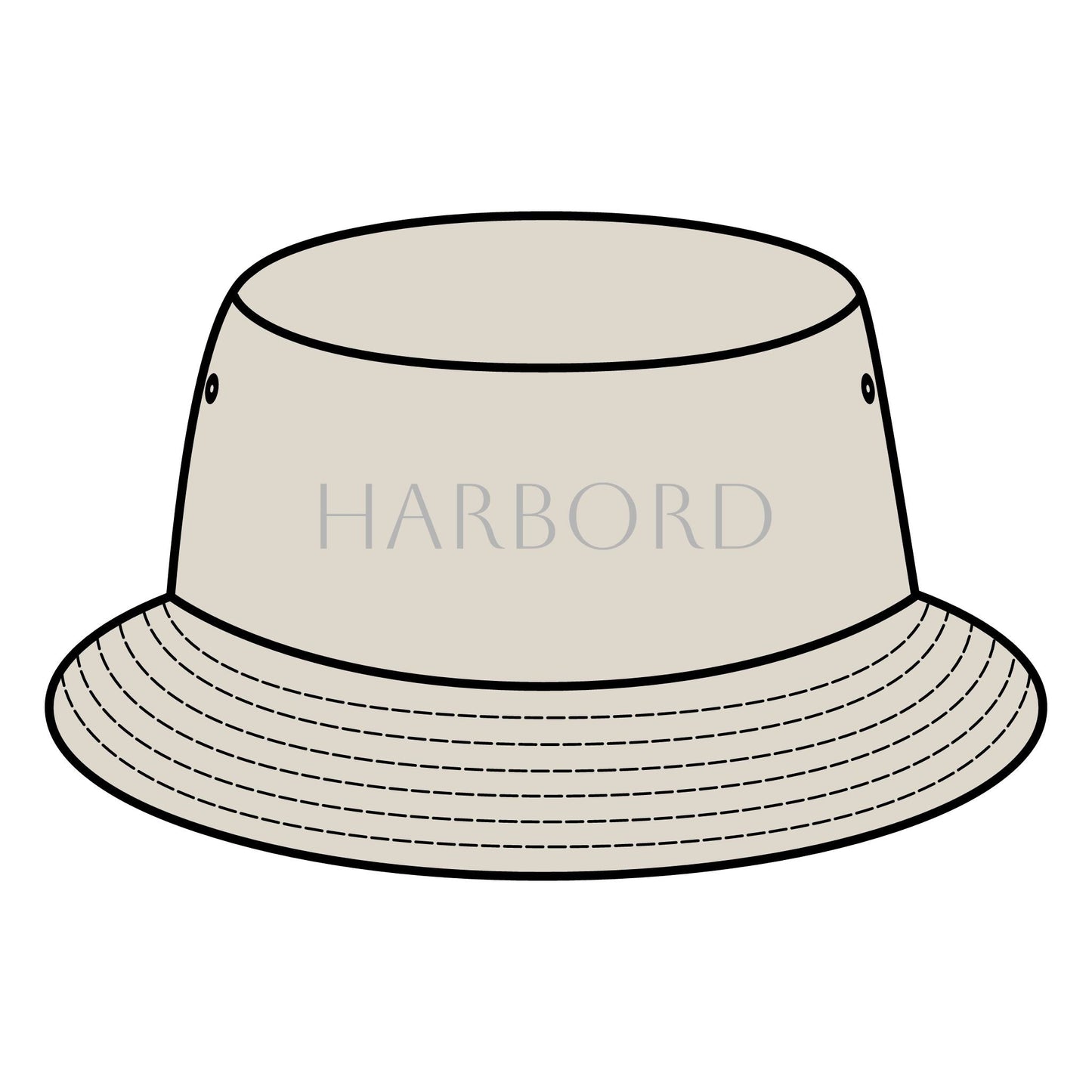 HARBORD Bucket Hat - Trendy Summer Accessory for Outdoor Adventures
