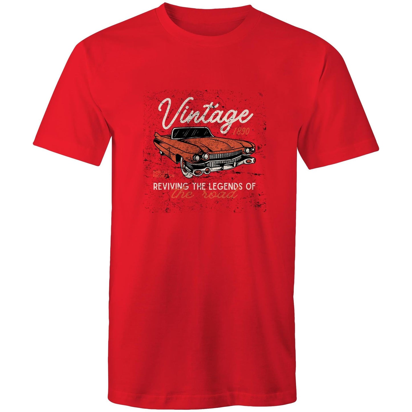 T-Shirt Vintage Revive the Legends of the Road 