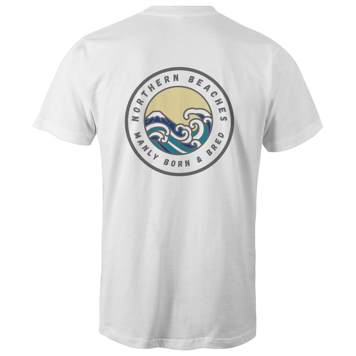 Manly Born and Bred Northern Beaches Sydney Australia Printed Logo T-Shirt Ogo Merch