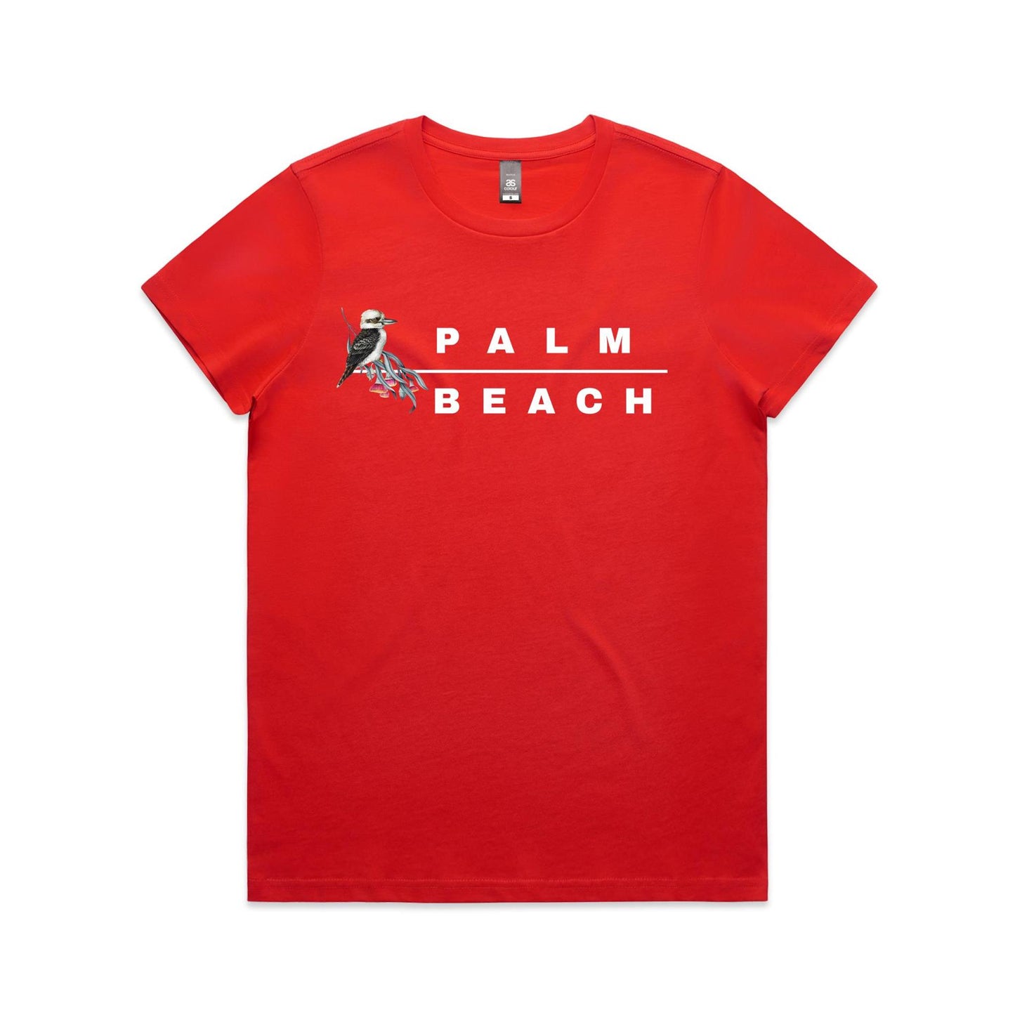 Lost Manly Custom Palm Beach Logo Limited Edition AS Colour Women's Maple Tee - Lost Manly Shop