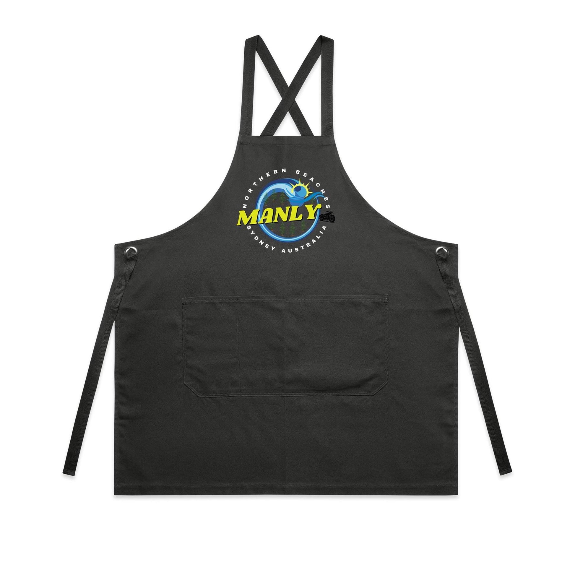 Lost Manly custom logo The Manly Barry AS Colour Carrie Apron - Lost Manly Shop