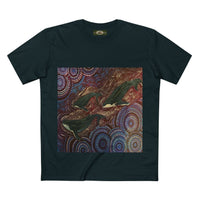 Whales at Long Reef Northern Beaches Sydney Australia Printed T-Shirt Printify