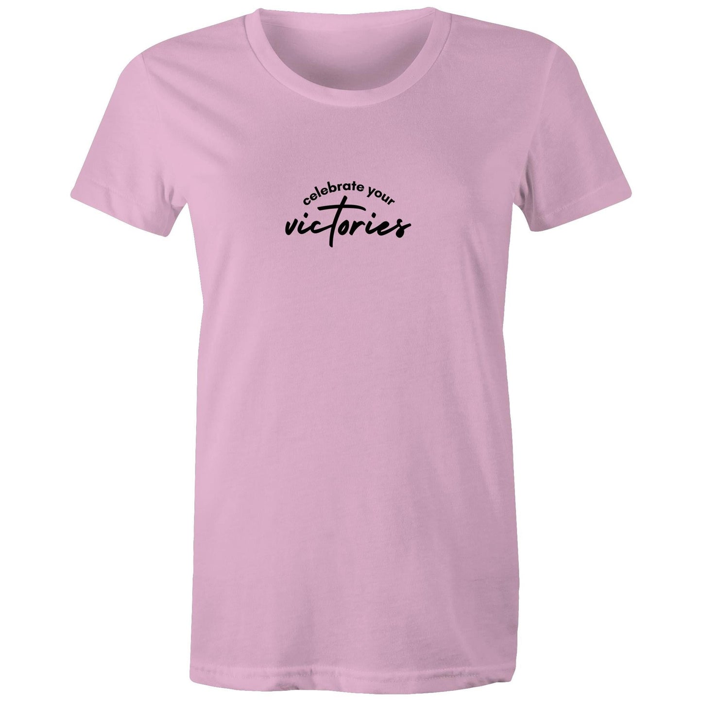 Women's Maple Tee Celebrate your Victories 