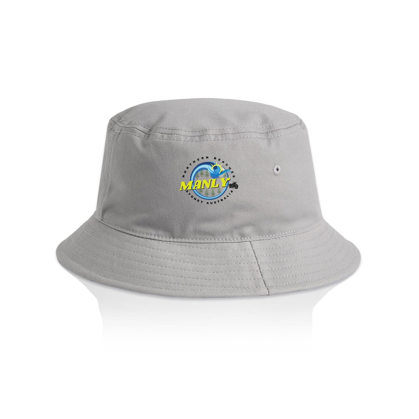 Lost Manly custom logo The Manly Barry AS Colour Bucket Hat - Lost Manly Shop