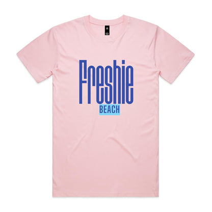 Lost Manly custom logo Freshie Beach AS Colour Staple Tee - Lost Manly Shop