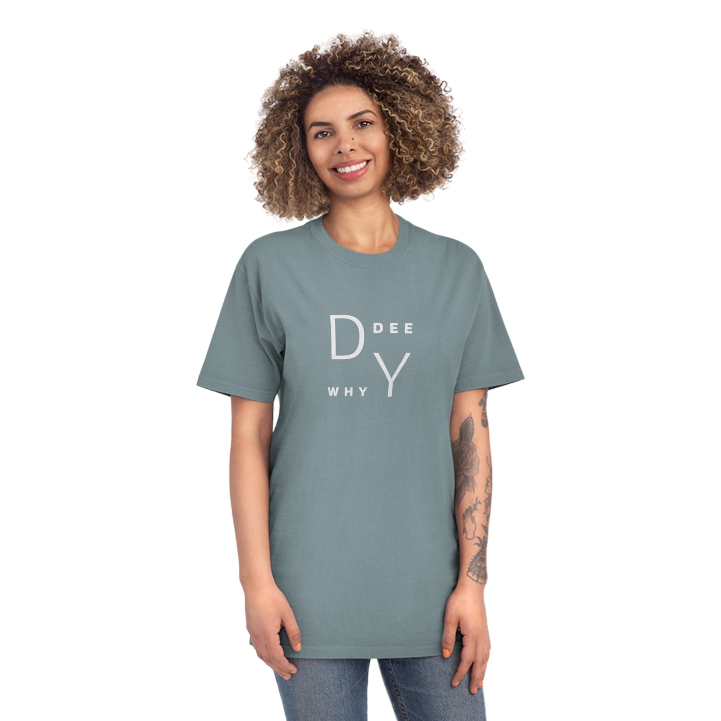 Faded Cotton T-Shirt Northern Beaches Dee Why logo