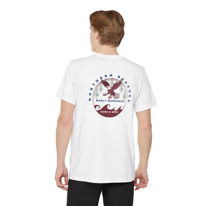 Manly Warringah Born n Bred Unisex Pocket T-shirt Printify