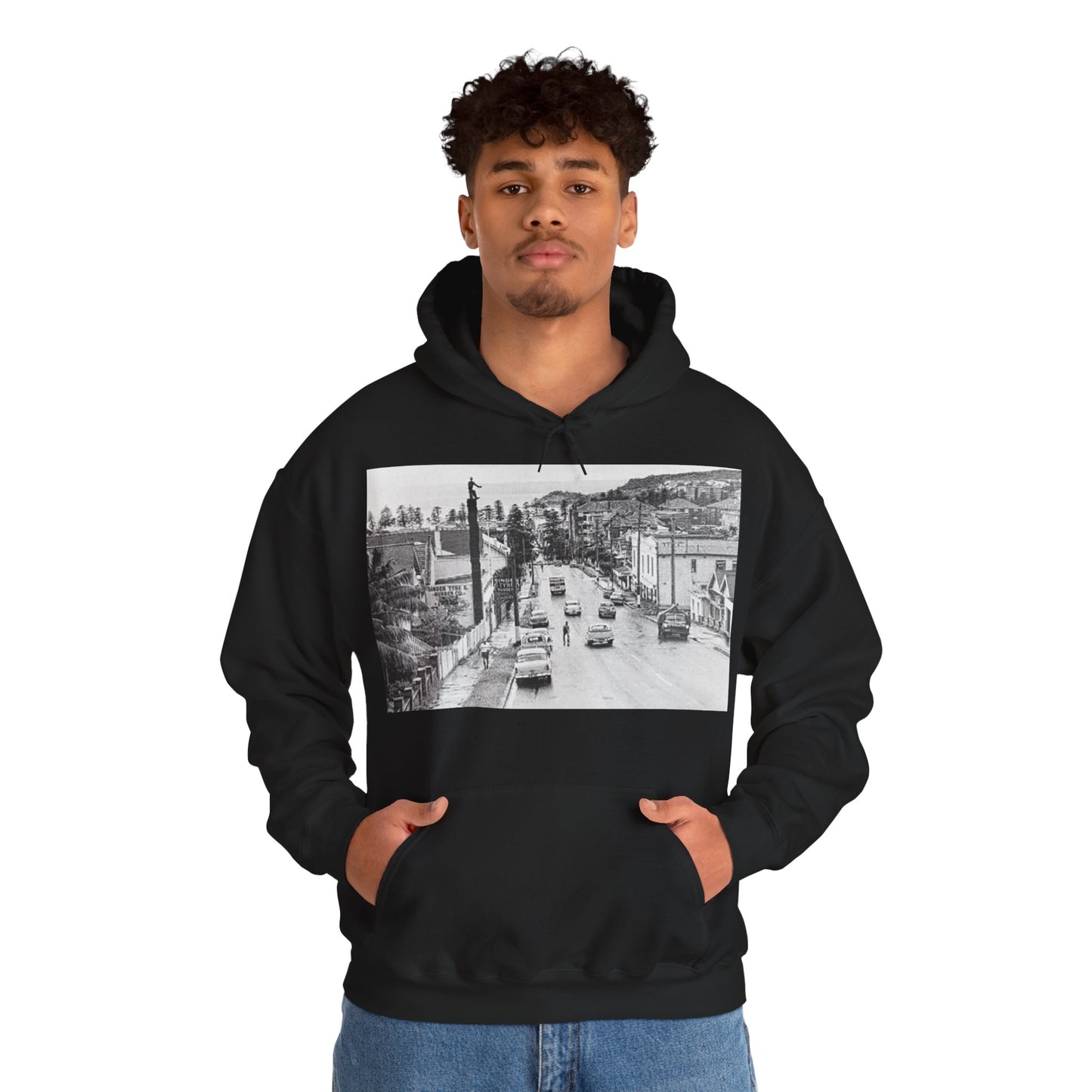 Lost Manly Custom Designed Vintage Print Hoodies - Front, Back or Both!