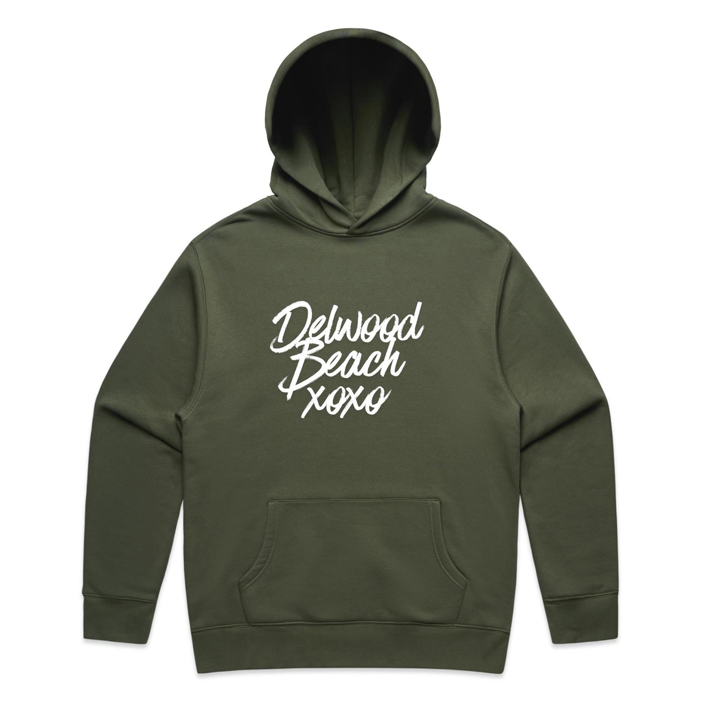 Lost Manly Relax Hood Delwood Beach xoxo custom logo edition - Lost Manly Shop