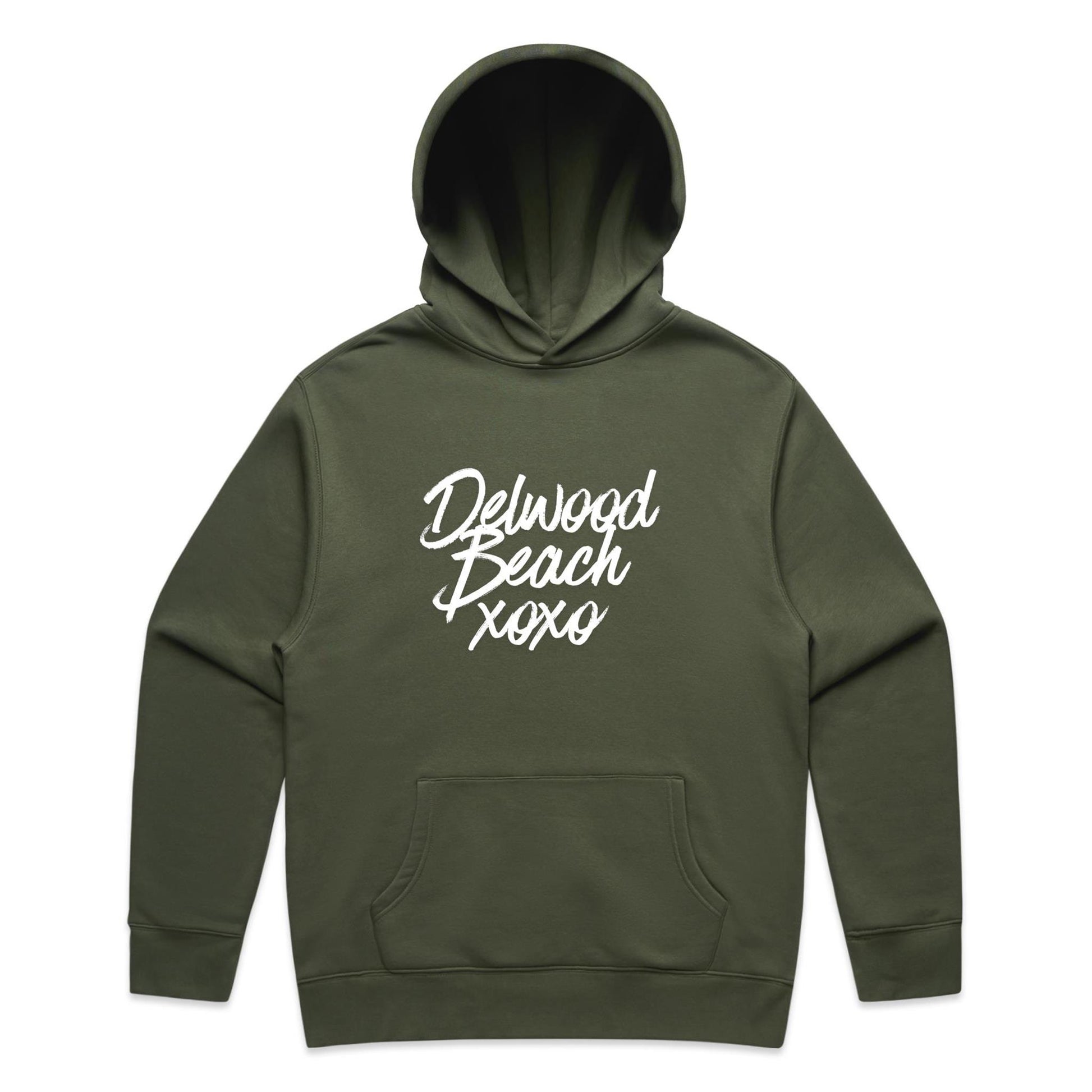 Lost Manly Relax Hood Delwood Beach xoxo custom logo edition - Lost Manly Shop