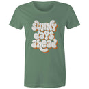 Women's Maple Tee Sunny Days Ahead 