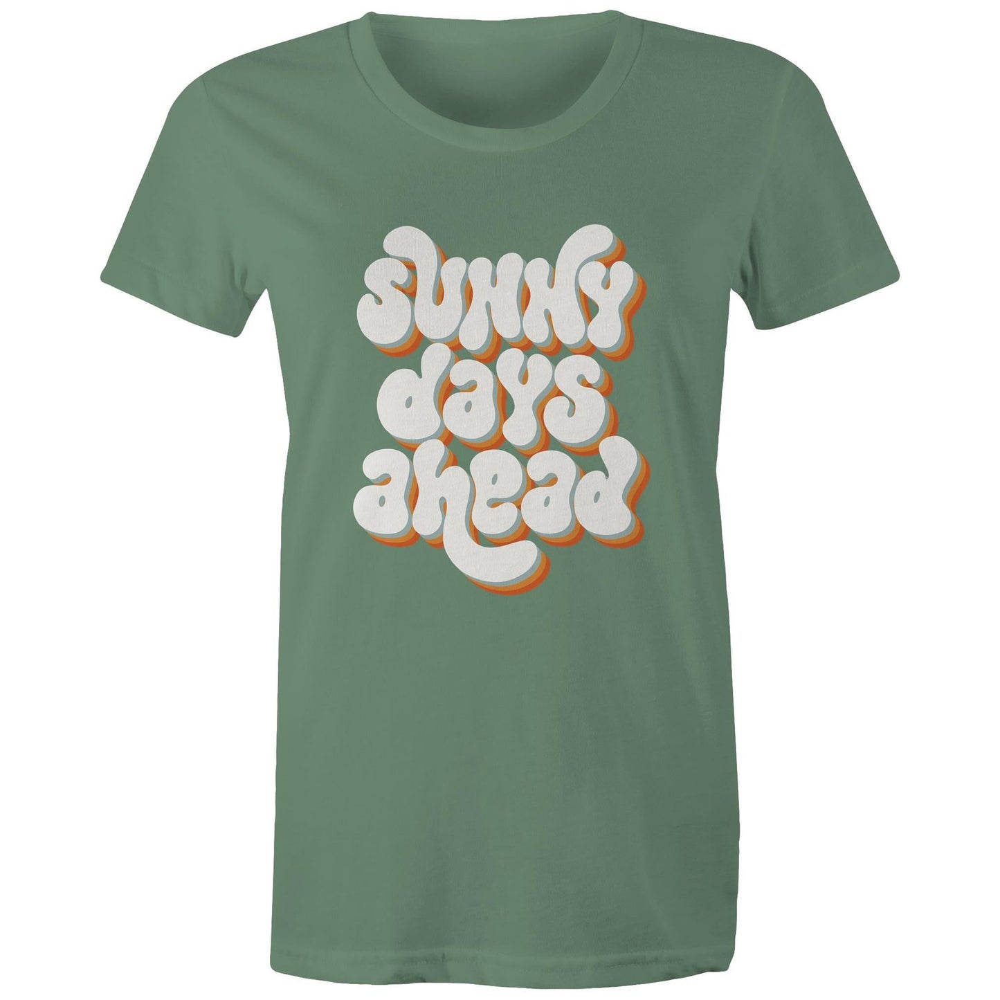 Women's Maple Tee Sunny Days Ahead 
