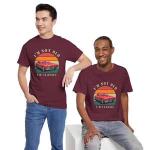Vintage Car Lover Tee - I'm Not Old I'm Classic T-Shirt 