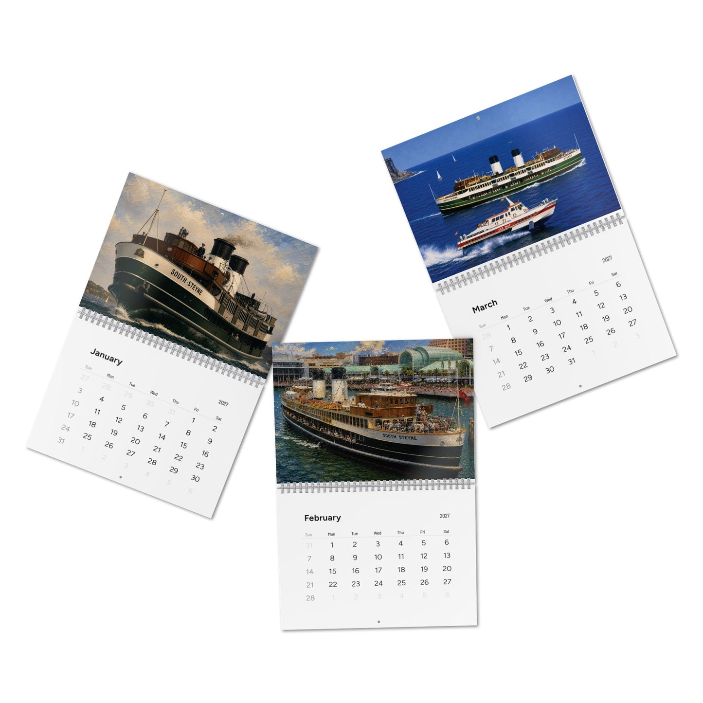 SOUTH STEYNE Celebrating the Queen of Sydney Harbour 2027 Wall Calendar
