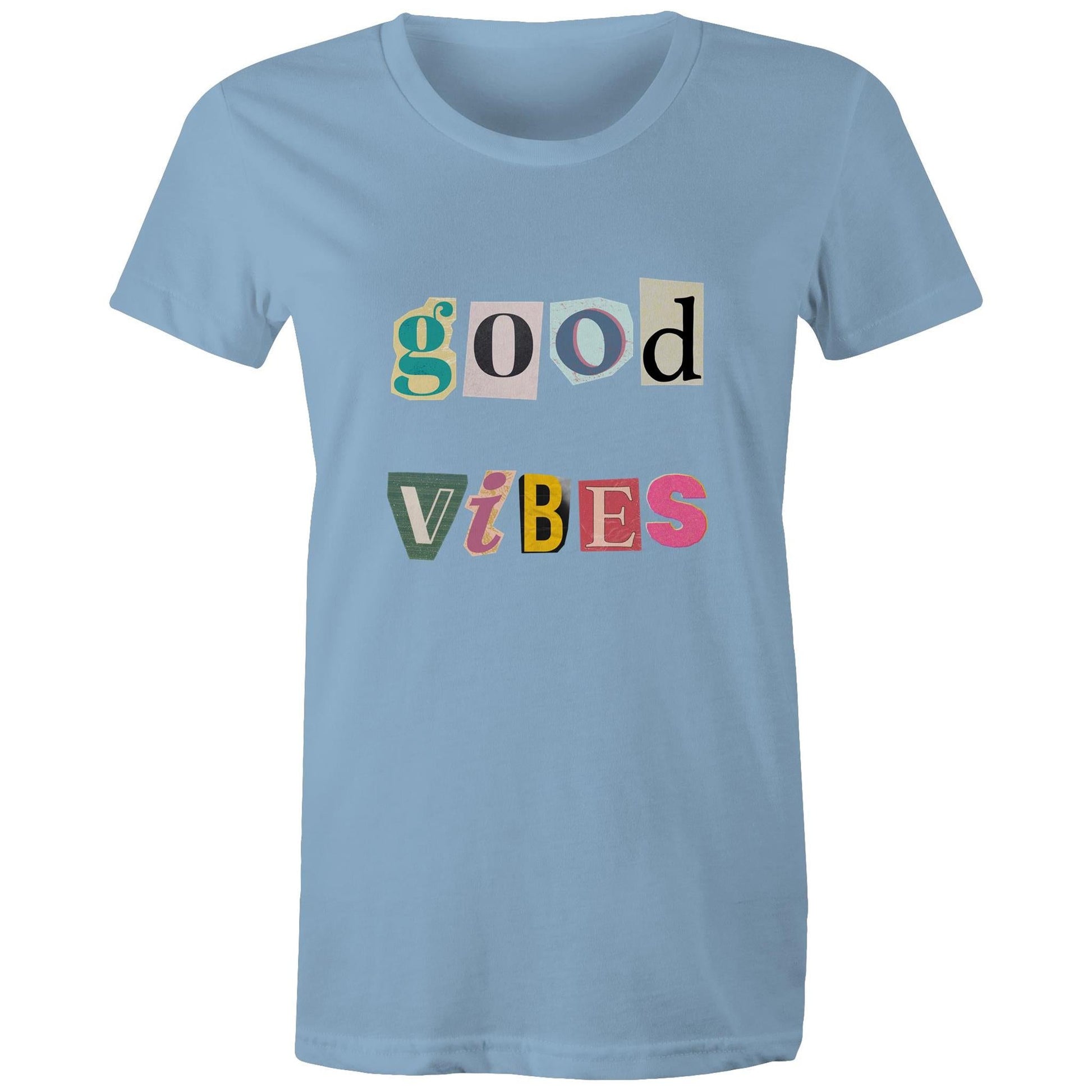 Women's Maple Tee Good Vibes 