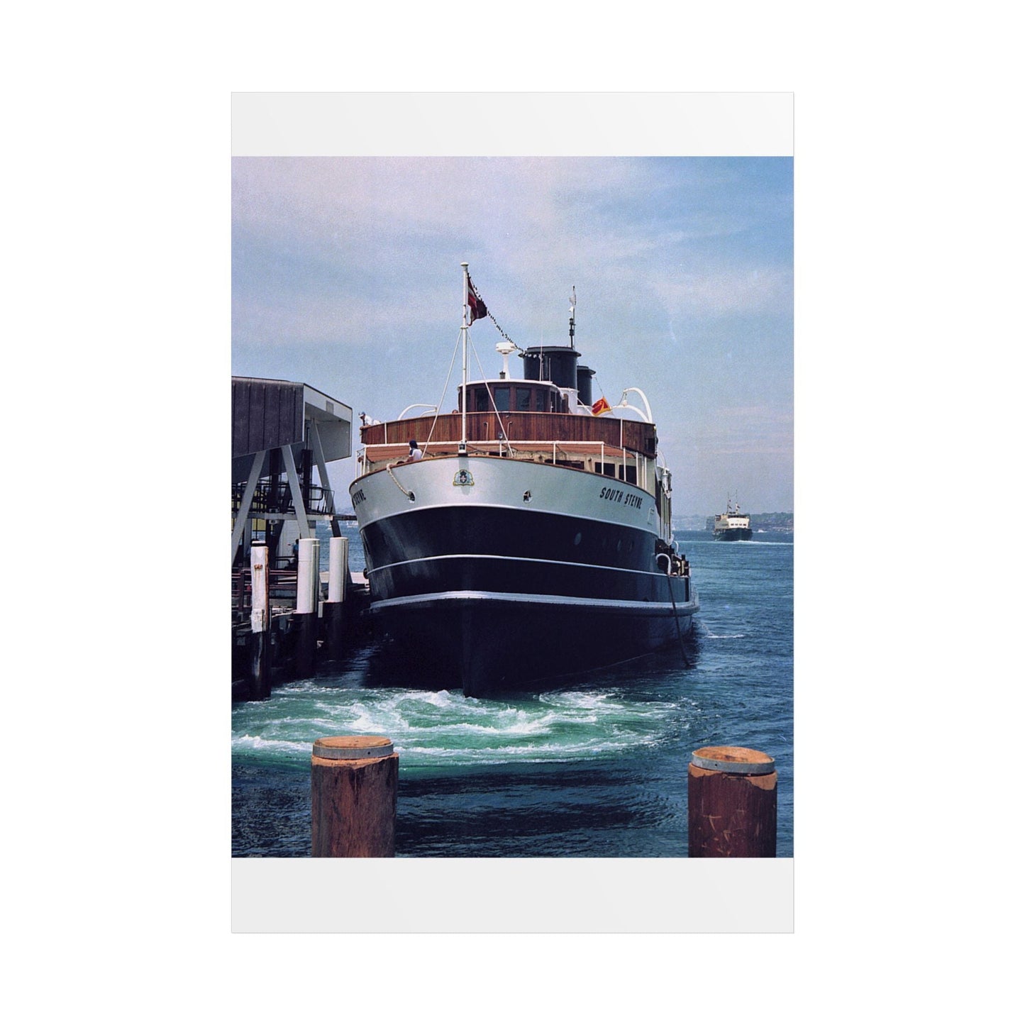 South Steyne Returns to Manly 1993 - Maritime Unframed Poster - Nautical Home Decor 