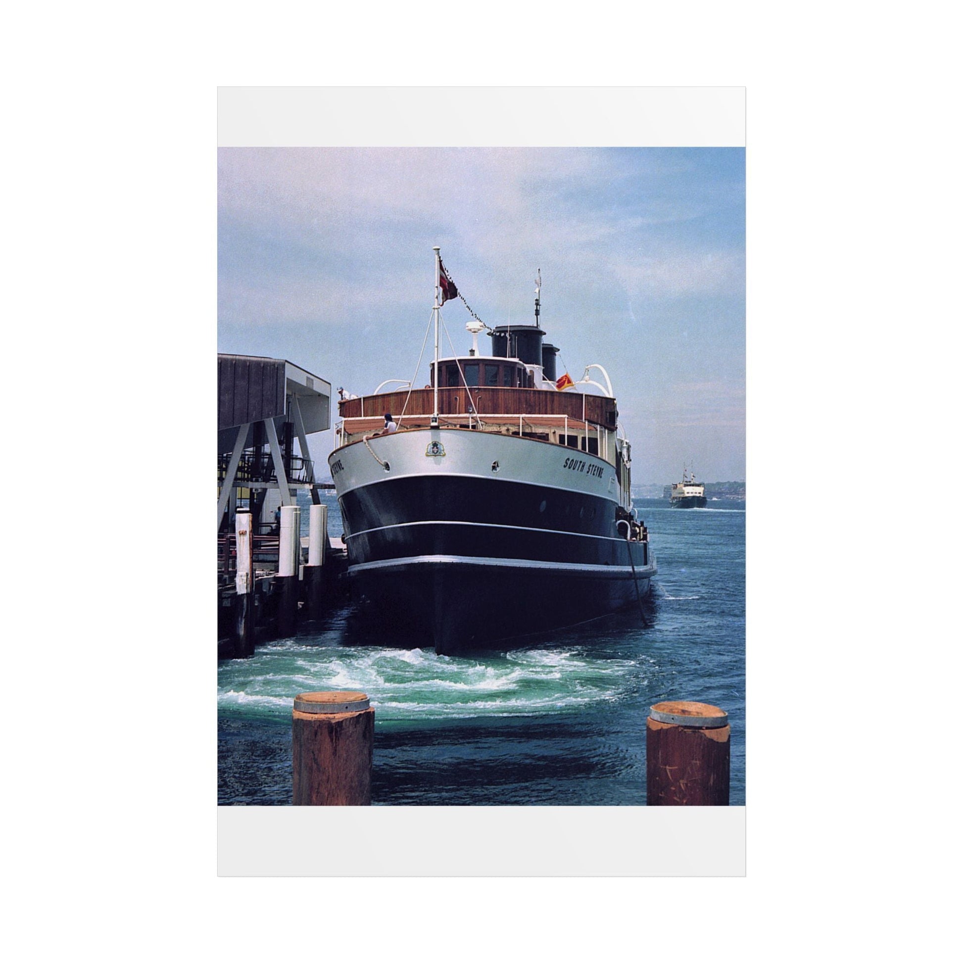 South Steyne Returns to Manly 1993 - Maritime Unframed Poster - Nautical Home Decor 