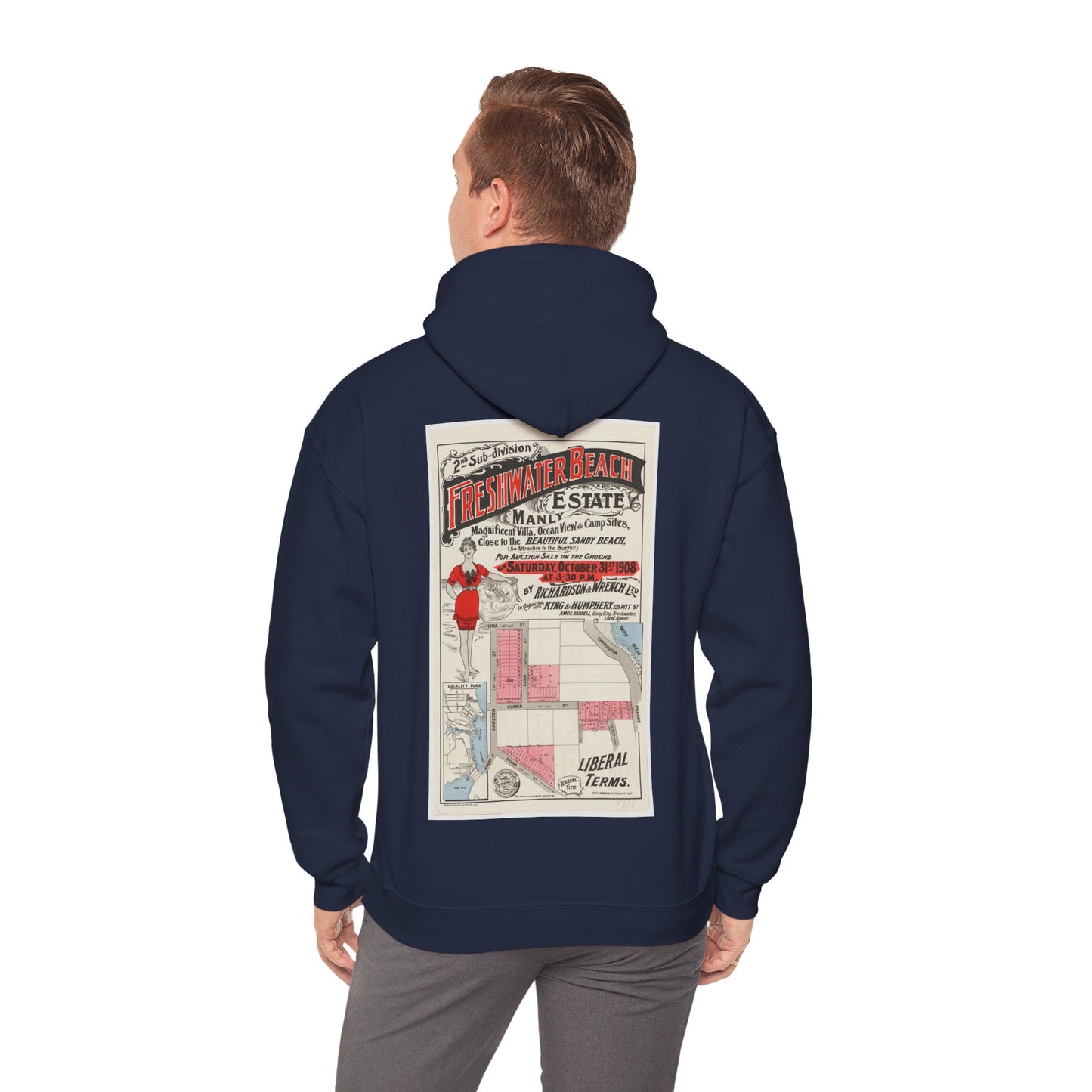 Freshwater Beach Vintage Hoodie