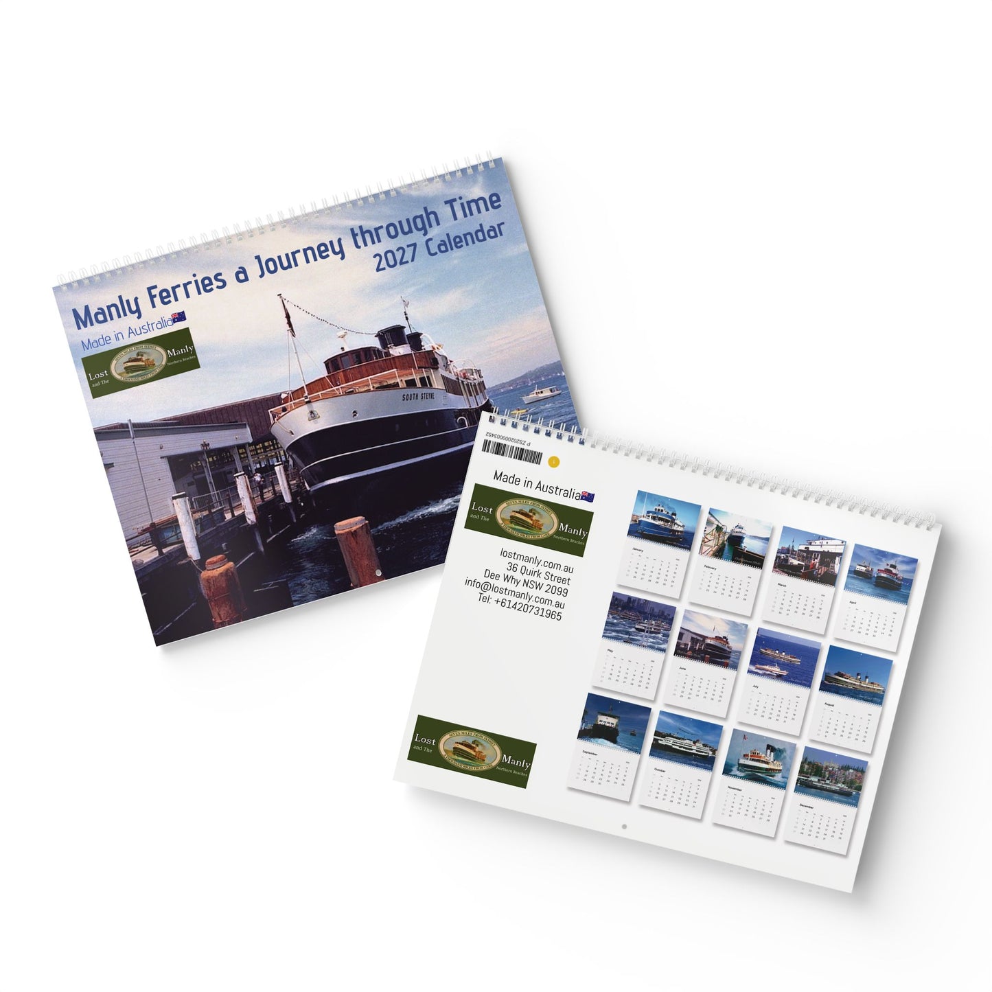 SOUTH STEYNE Celebrating the Queen of Sydney Harbour 2027 Wall Calendar