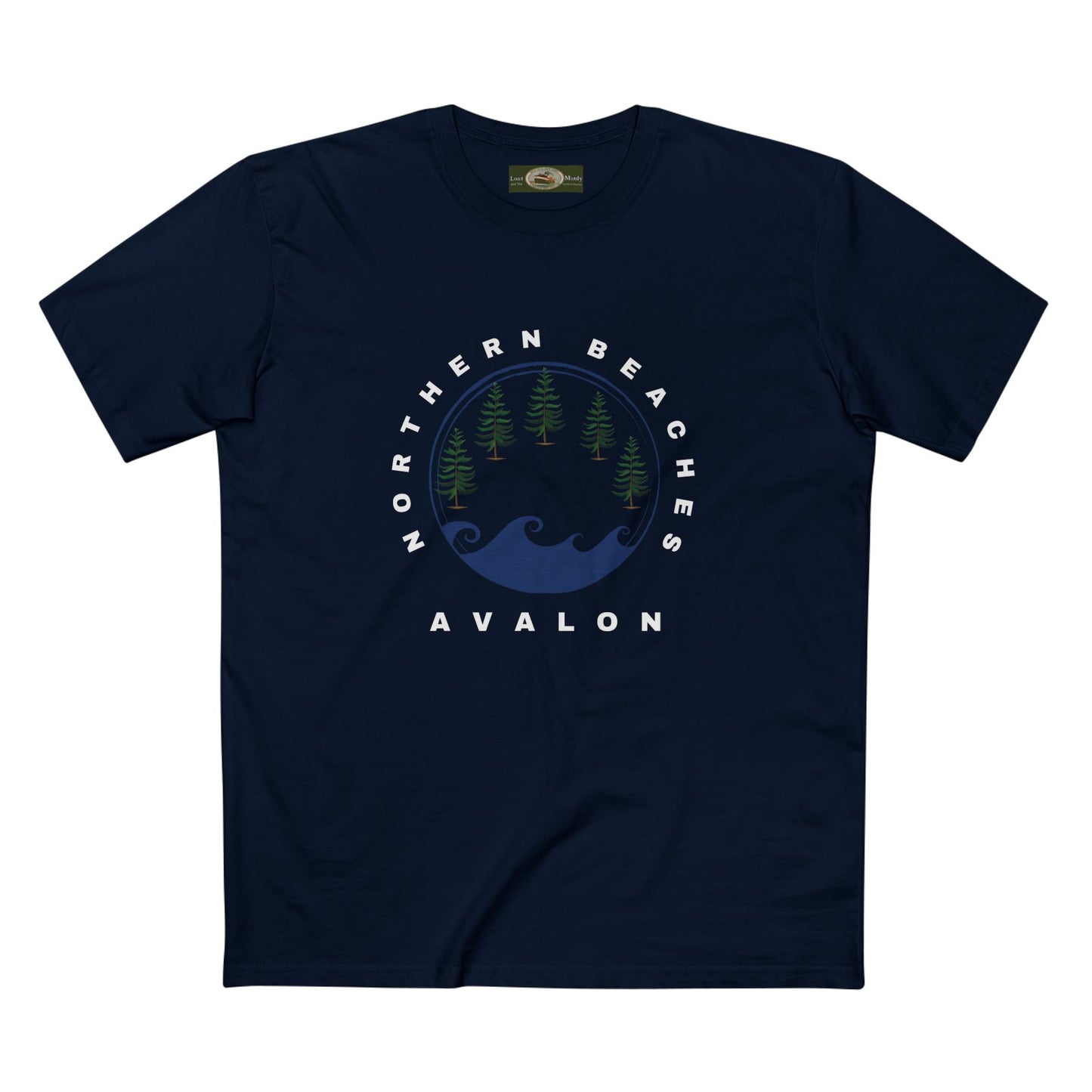 Lost Manly original Avalon Custom Logo edition T-Shirt - Lost Manly Shop