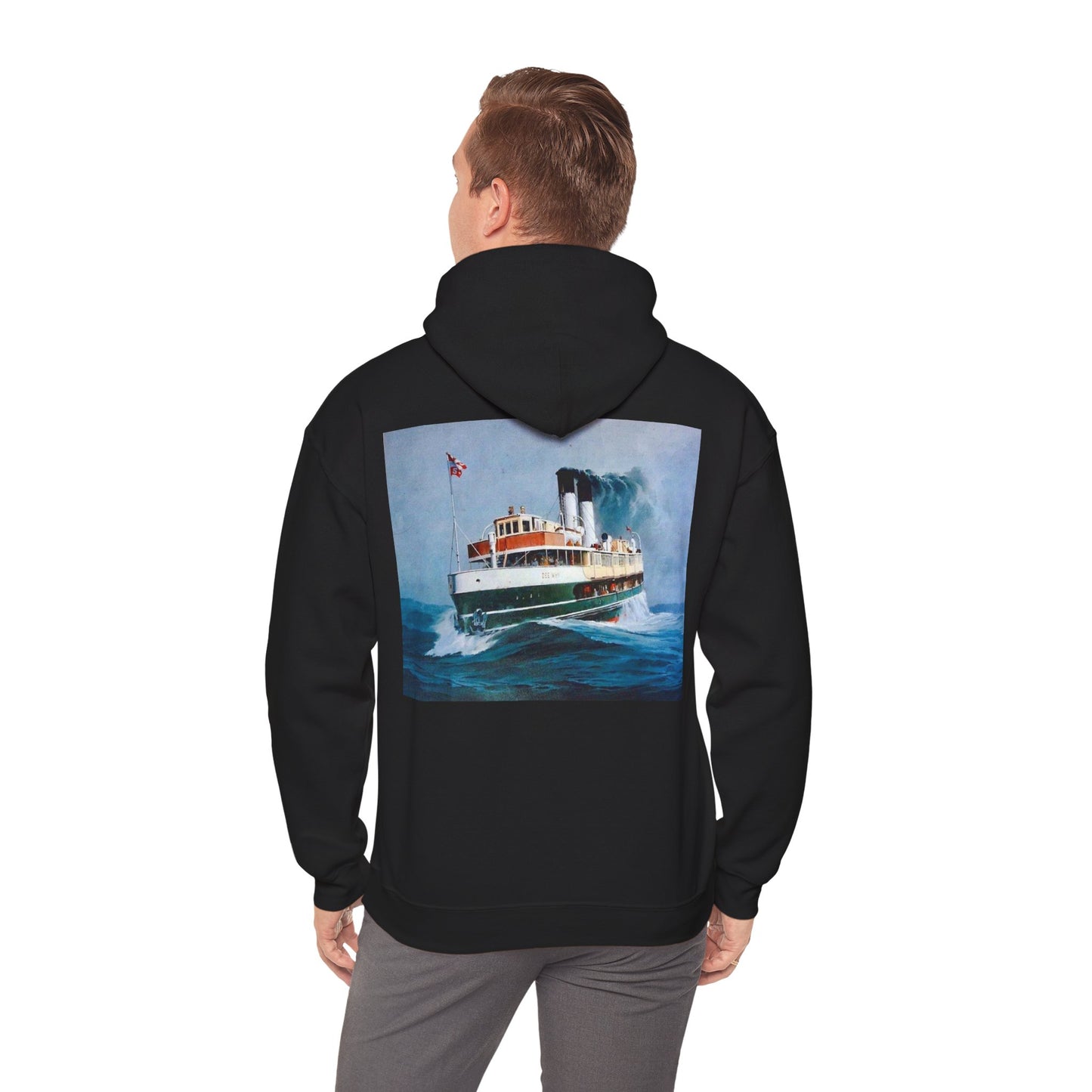 Dee Why Ferry by Phil Belbin Vintage Hoodie