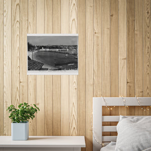Manly Harbour Pool and Promenade Black & White Vintage Poster Prints 