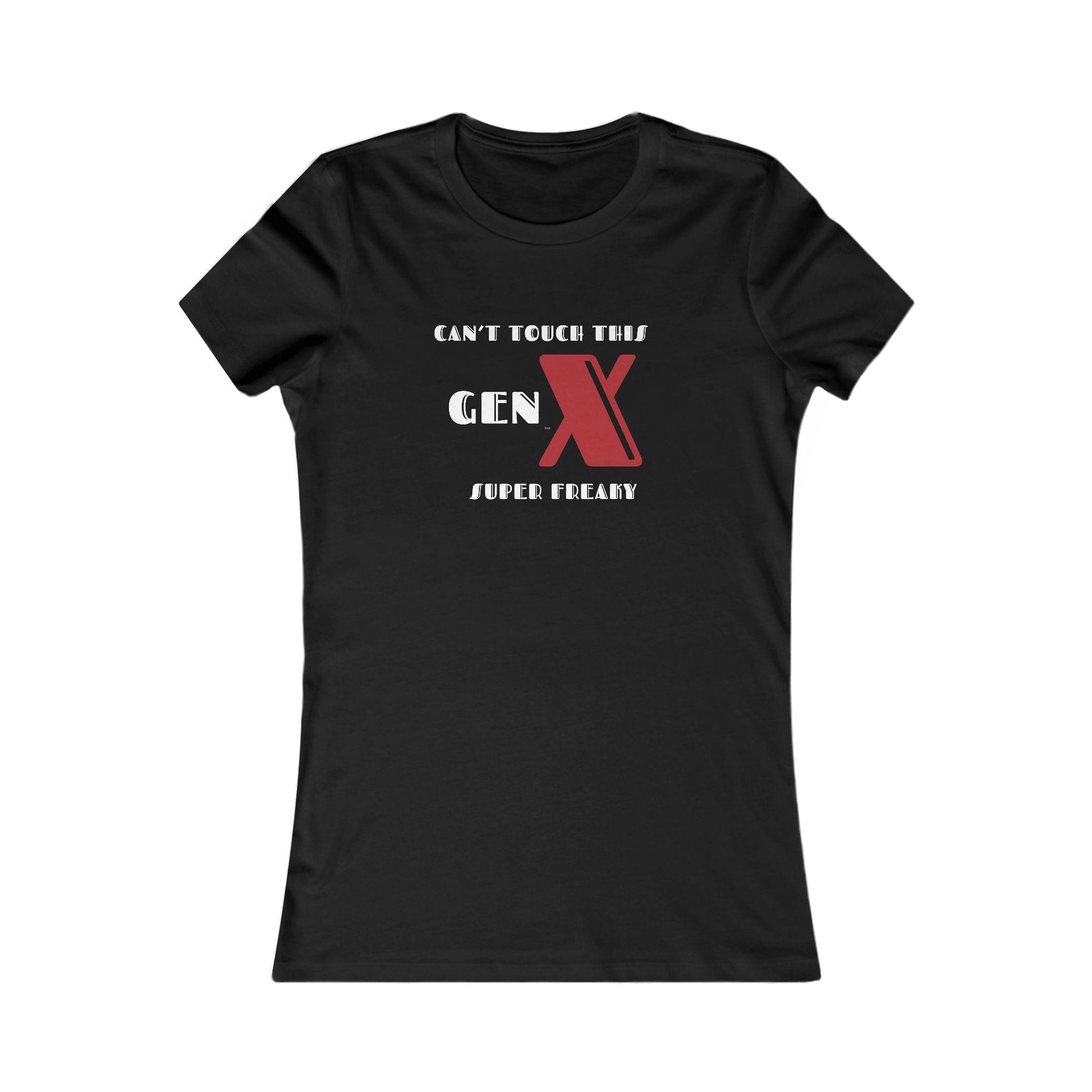 Gen X Super Freaky Tee - Women's Favorite Graphic T-Shirt, Retro Style, Gift for Gen Xers, Funny T-Shirt, Birthday Gift, Comfortable [...] 