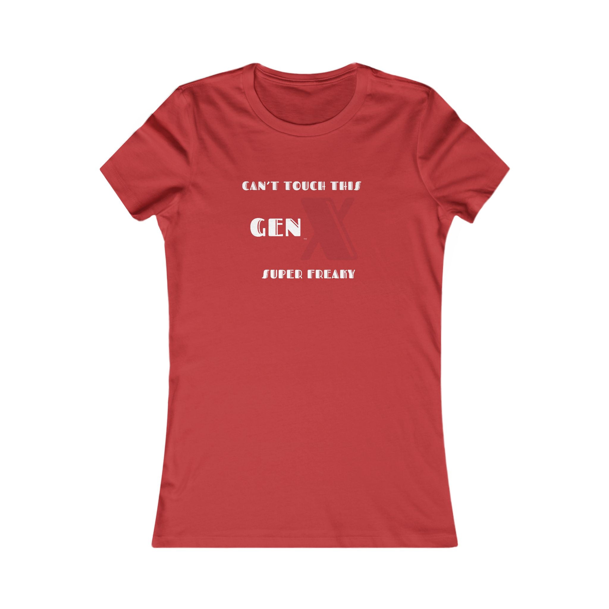 Gen X Super Freaky Tee - Women's Favorite Graphic T-Shirt, Retro Style, Gift for Gen Xers, Funny T-Shirt, Birthday Gift, Comfortable [...] 