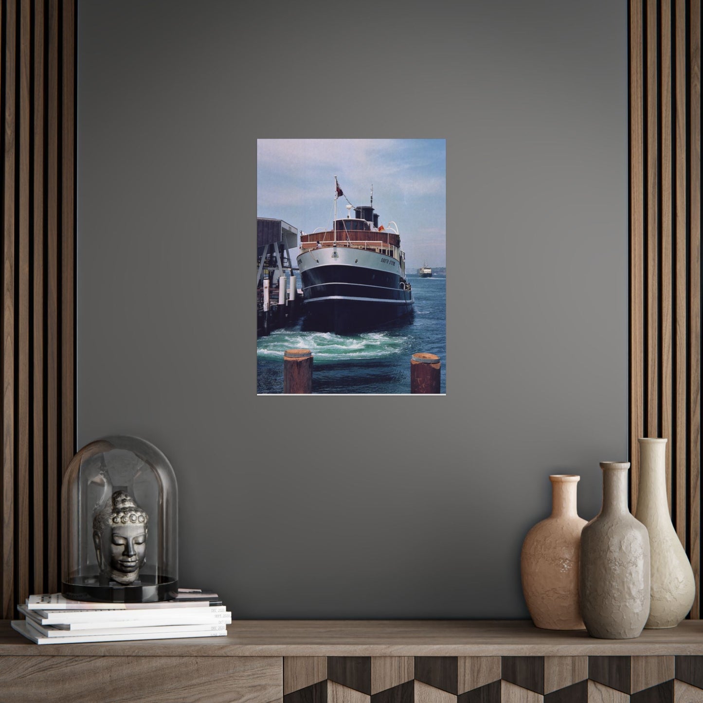 South Steyne Returns to Manly 1993 - Maritime Unframed Poster - Nautical Home Decor 