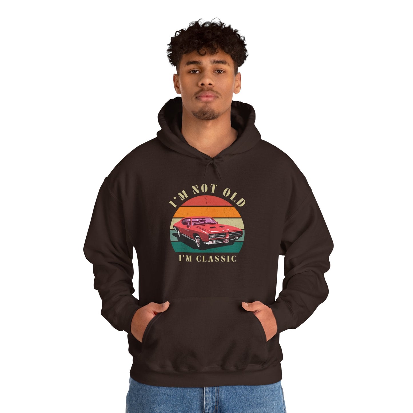 Vintage Classic Humour Logo Hoodie 