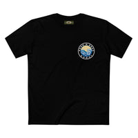 T-Shirt with free Canva custom logo printed front and back Bondi/Collaroy 