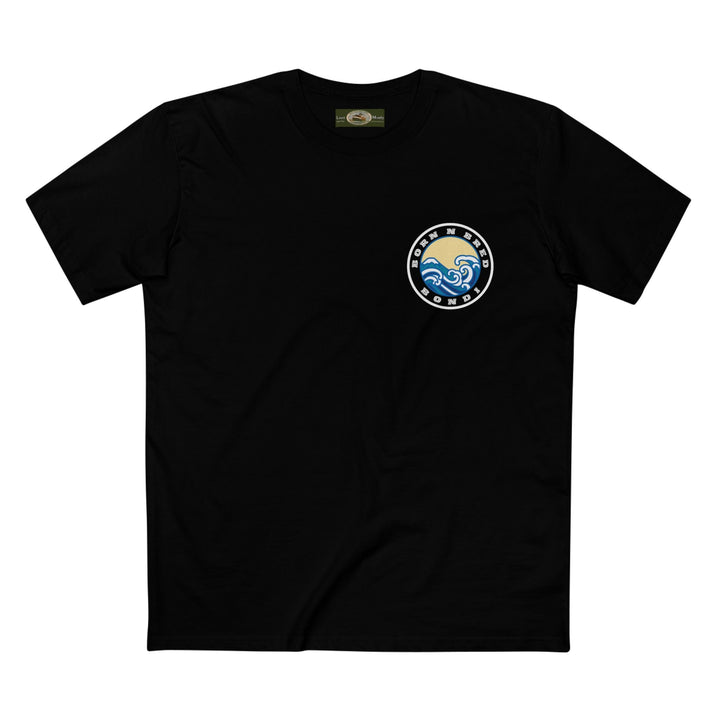 T-Shirt with free Canva custom logo printed front and back Bondi/Collaroy 