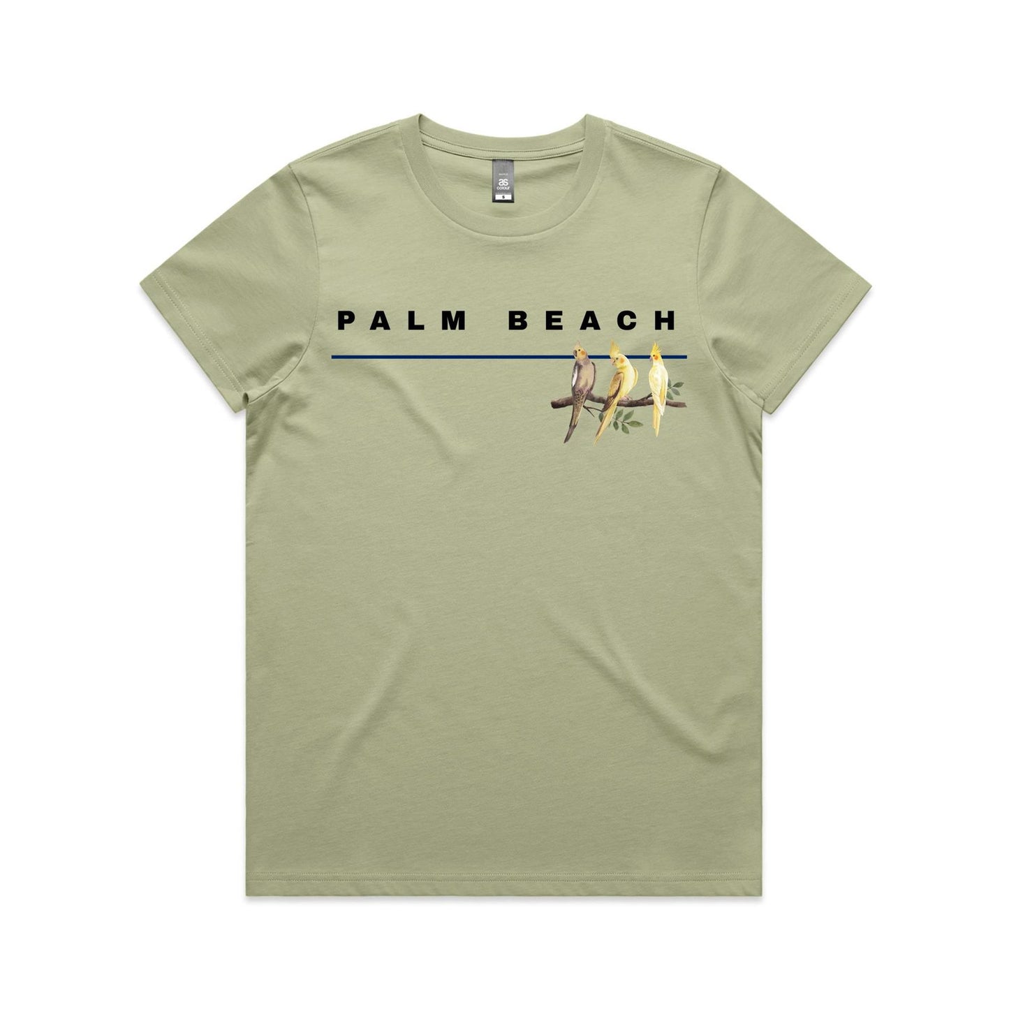 Lost Manly Custom Palm Beach Logo Edition AS Colour Women's Maple Tee - Lost Manly Shop