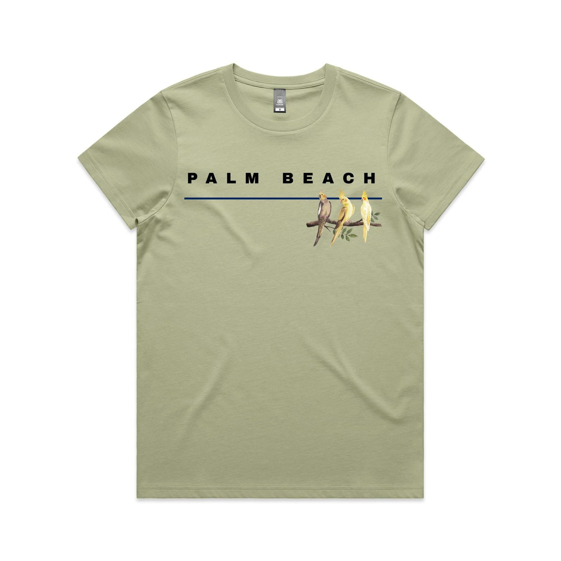 Lost Manly Custom Palm Beach Logo Edition AS Colour Women's Maple Tee - Lost Manly Shop