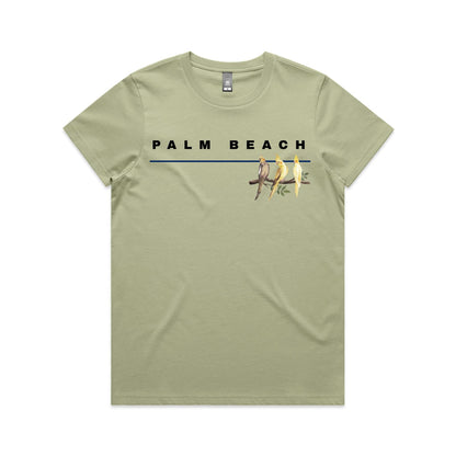 Lost Manly Custom Palm Beach Logo Edition AS Colour Women's Maple Tee - Lost Manly Shop