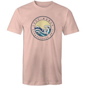 Lost Manly Northern Beachs Sydney Australia Printed Logo T-Shirt Ogo Merch