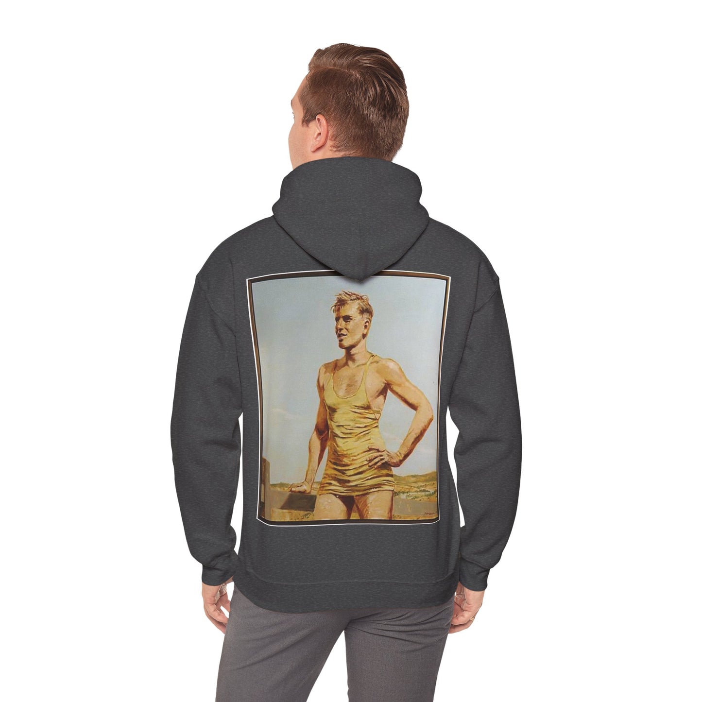 Lost Manly Custom Designed Vintage Print Hoodies - Front, Back or Both!