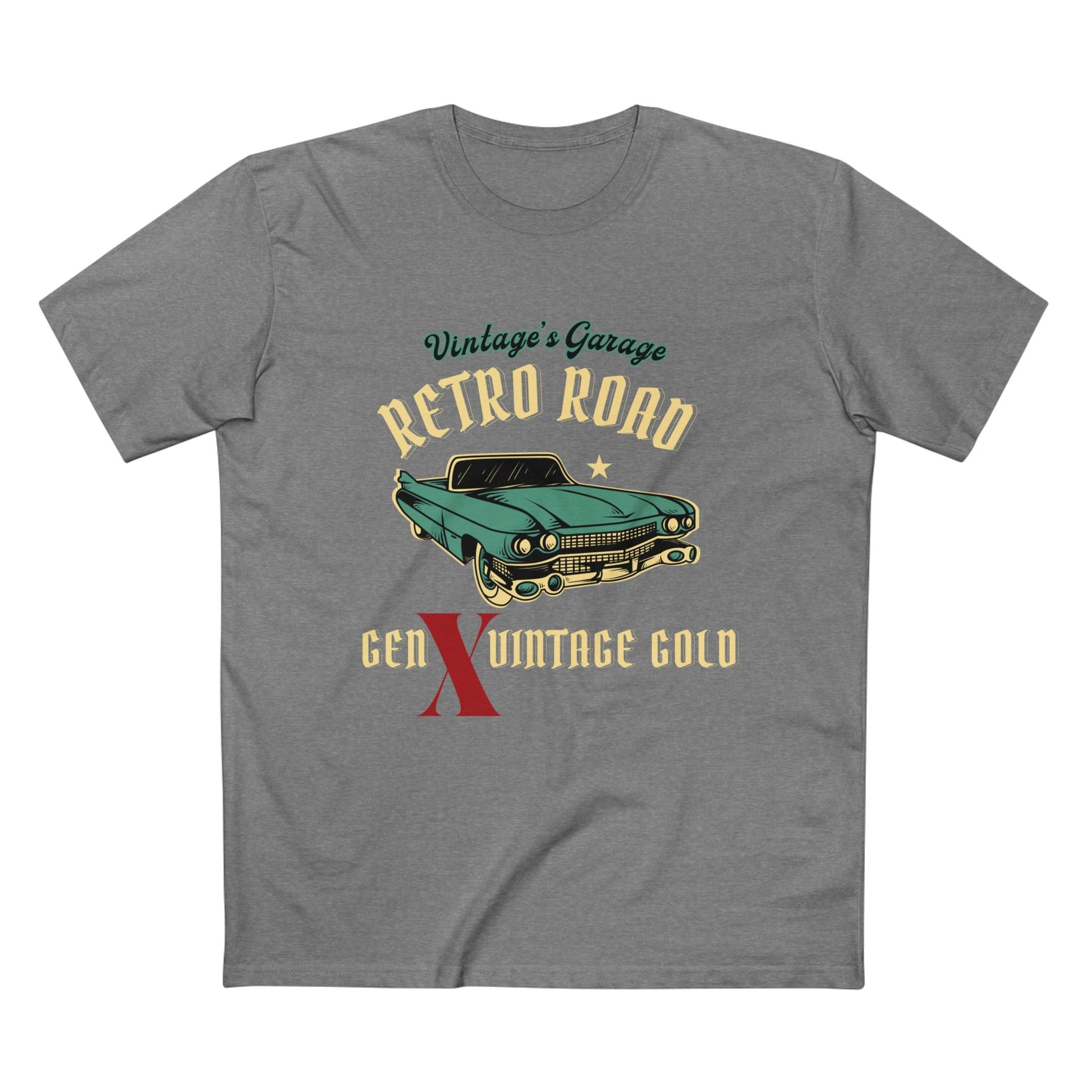 Gen X Vintage Gold Graphic Tee - Nostalgic Gen X T-Shirt, Vintage Style Tee, Gift for Generation X, Casual Wear, Retro Shirt 