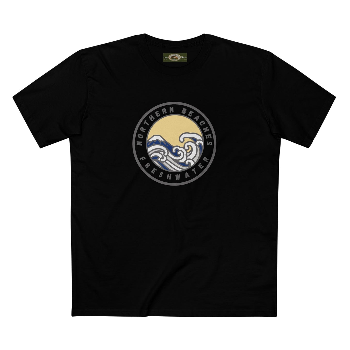 Northern Beaches Sydney Australia custom logo T-Shirt Printify
