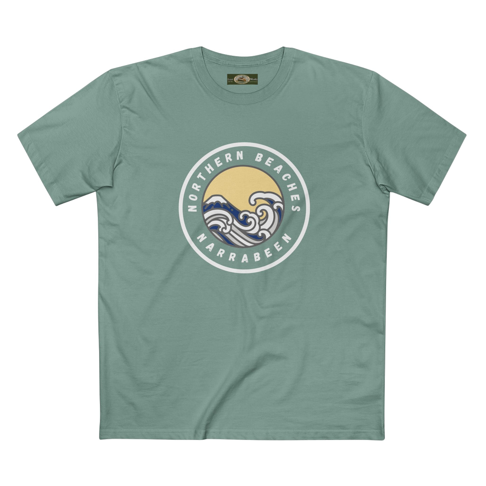 Narrabeen Northern Beaches Sydney Australia Printed Logo T-Shirt Printify