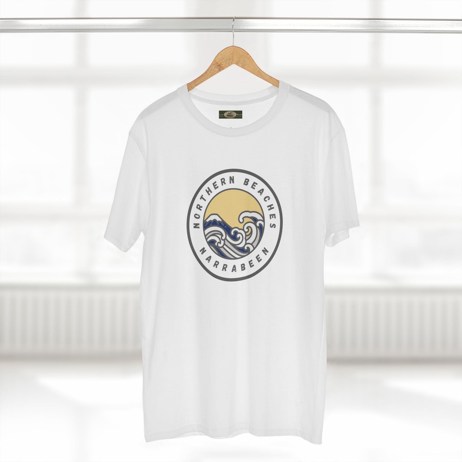 Narrabeen Northern Beaches Sydney Australia Printed Logo T-Shirt Printify