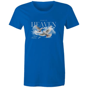 Women's Maple Tee Made in Heaven Print 
