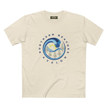 Lost Manly Northern Beaches original Avalon Custom Logo edition T-Shirt - Lost Manly Shop
